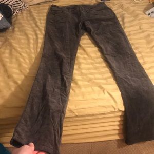 Corduroy pants. Tall